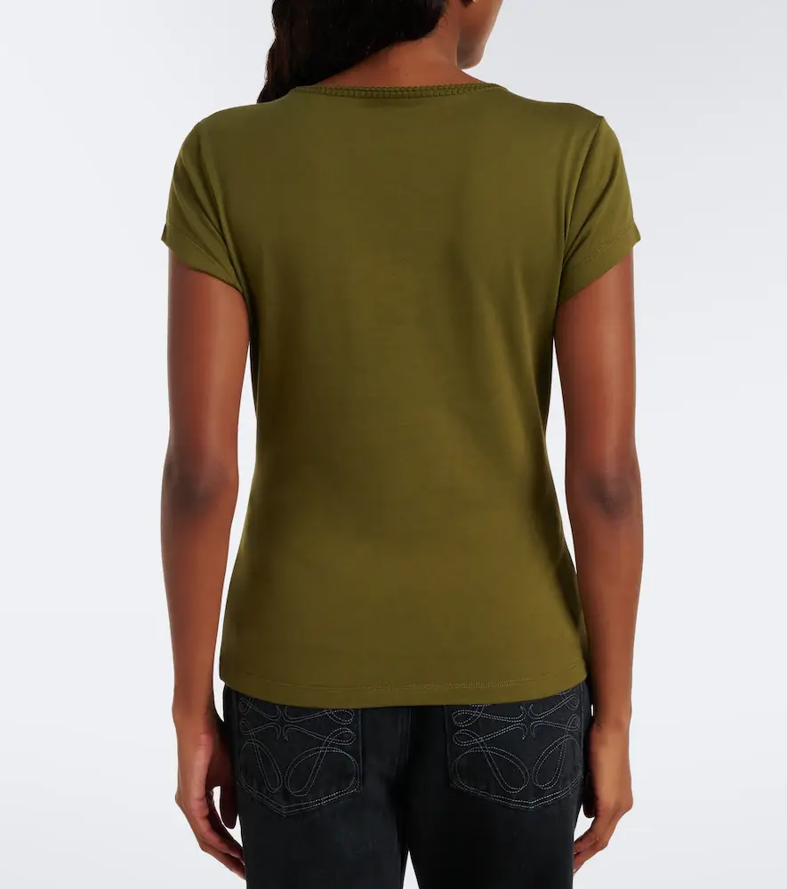 Loewe Double L cotton jersey T-shirt | Thumbnail 6 Loewe Double L cotton jersey T-shirt | Thumbnail 6