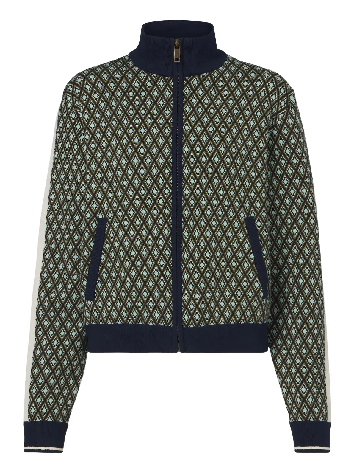 Viva Margot knitted cotton-blend sweatshirt