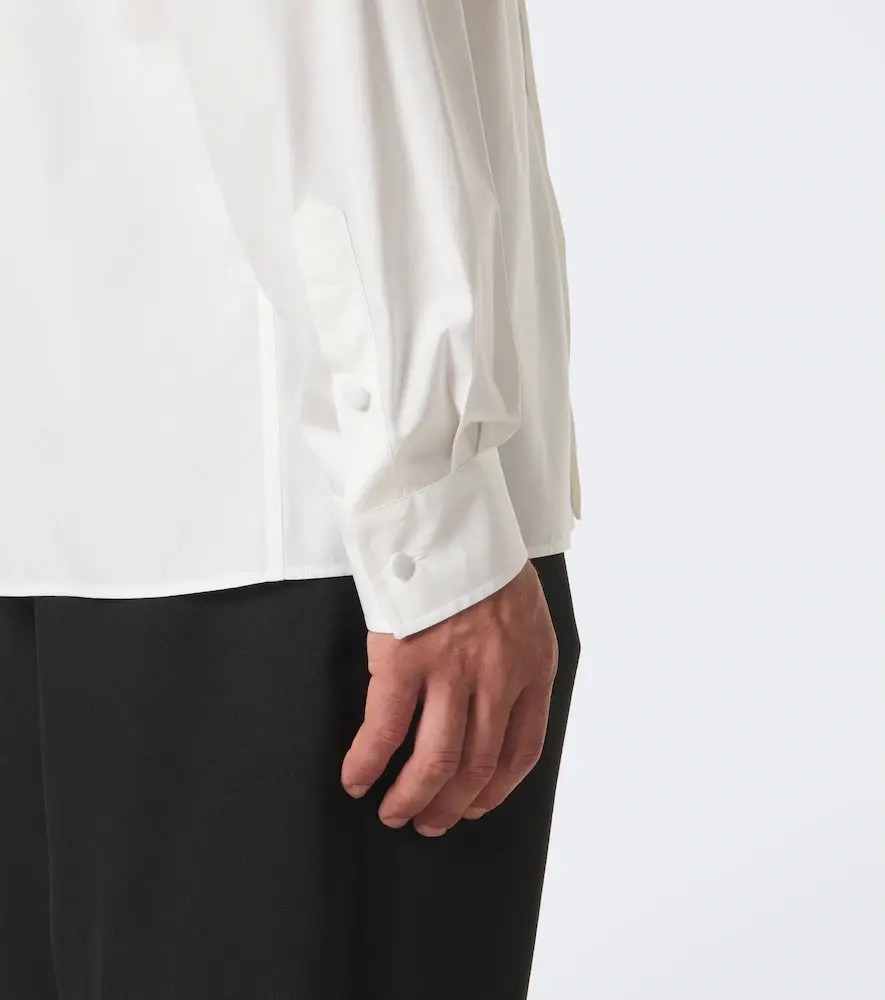 Valentino Garavani Embellished cotton poplin shirt | Thumbnail 4 Valentino Garavani Embellished cotton poplin shirt | Thumbnail 4