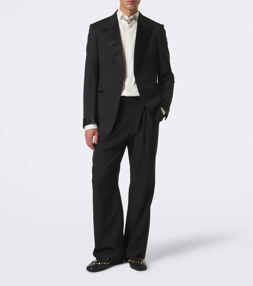 Valentino Garavani Embellished cotton poplin shirt | Thumbnail 5 Valentino Garavani Embellished cotton poplin shirt | Thumbnail 5