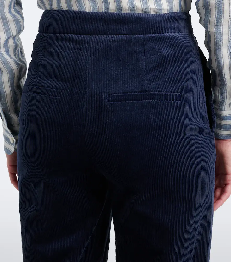 Veronica Beard Cotton corduroy wide-leg pants | Thumbnail 5 Veronica Beard Cotton corduroy wide-leg pants | Thumbnail 5