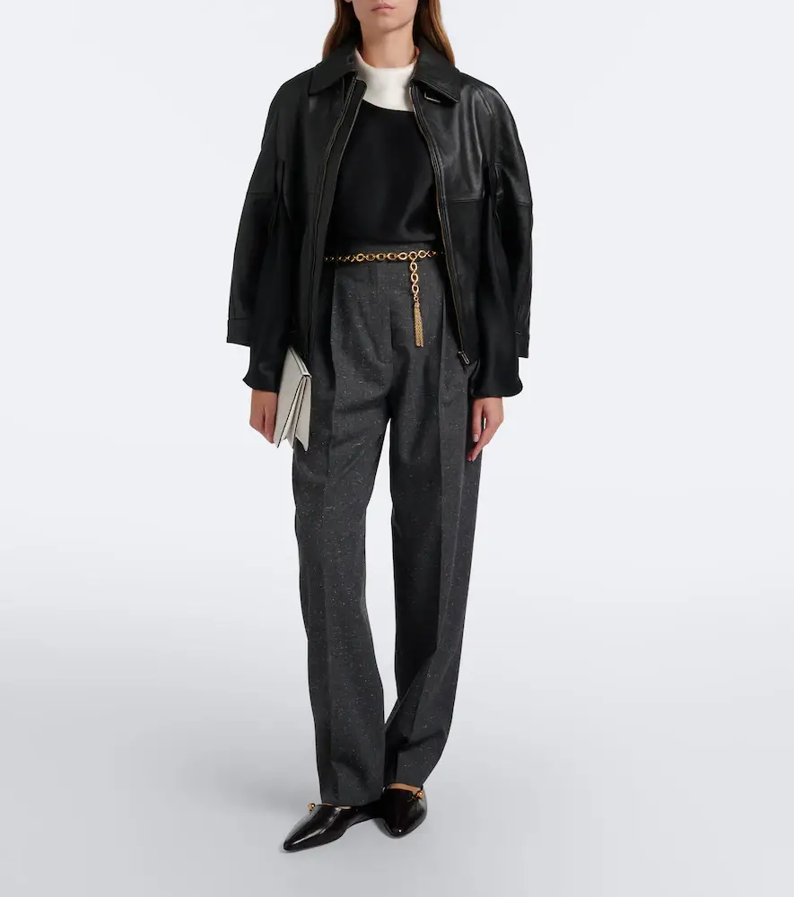 7 For All Mankind Leather cape | Thumbnail 2