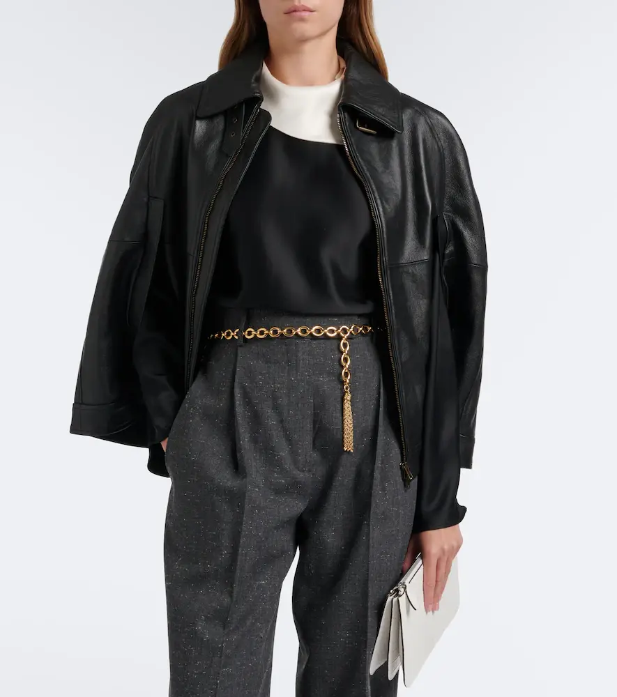 7 For All Mankind Leather cape | Thumbnail 5