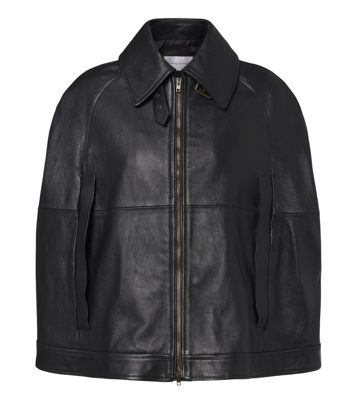 7 For All Mankind Leather cape