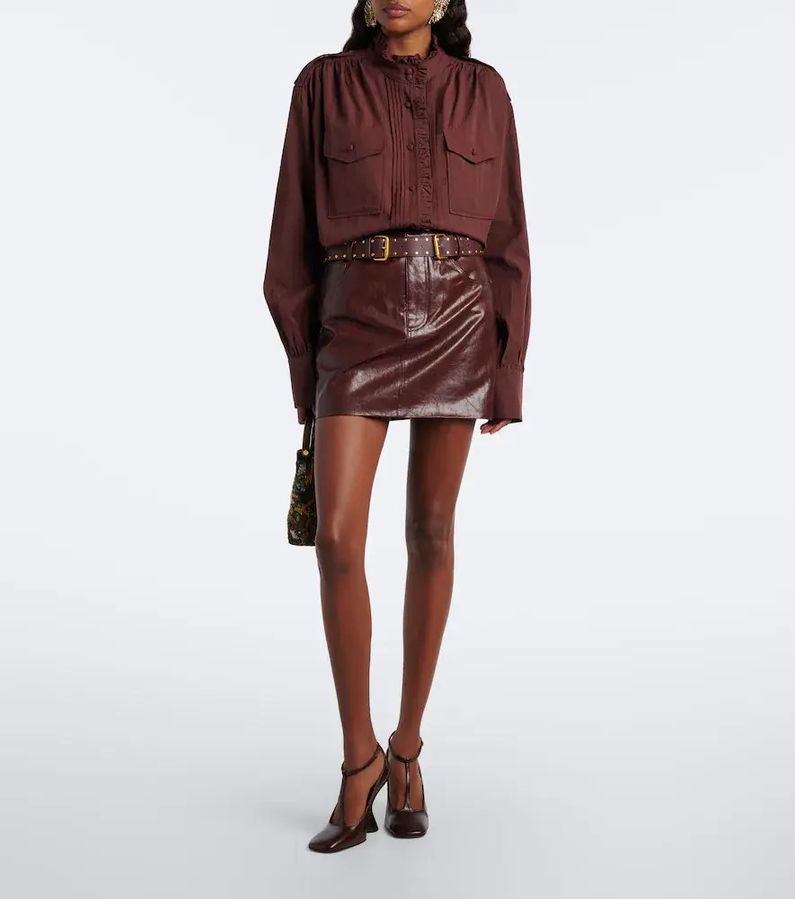 Xu Zhi Belted miniskirt | Thumbnail 2
