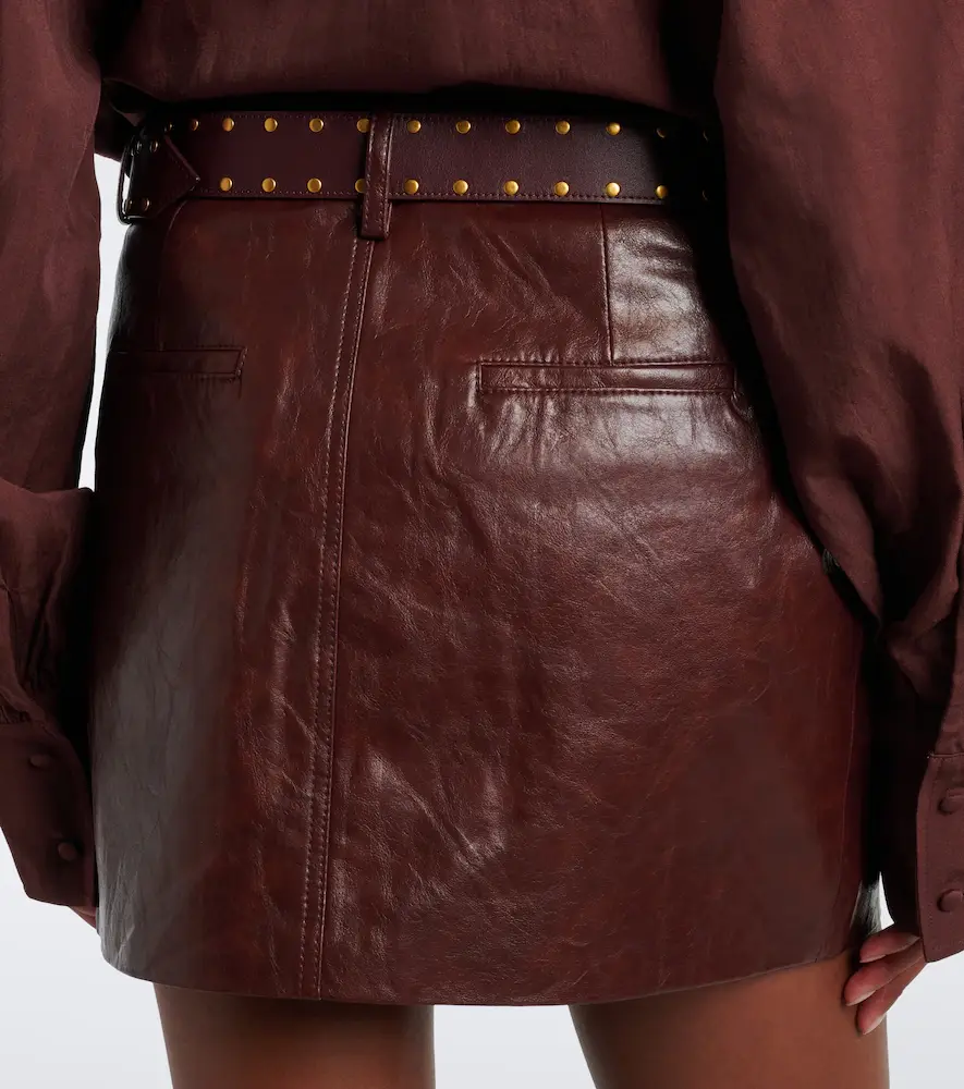 Xu Zhi Belted miniskirt | Thumbnail 4