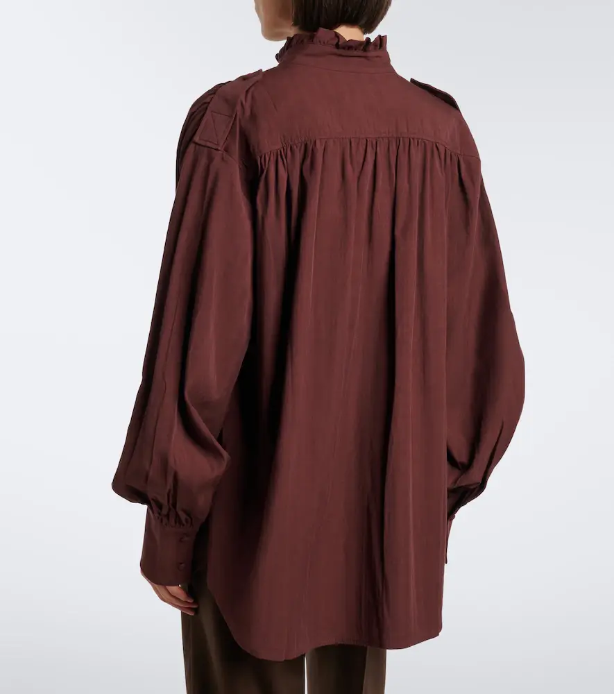 Xu Zhi Ruffled oversized blouse | Thumbnail 2 Xu Zhi Ruffled oversized blouse | Thumbnail 2