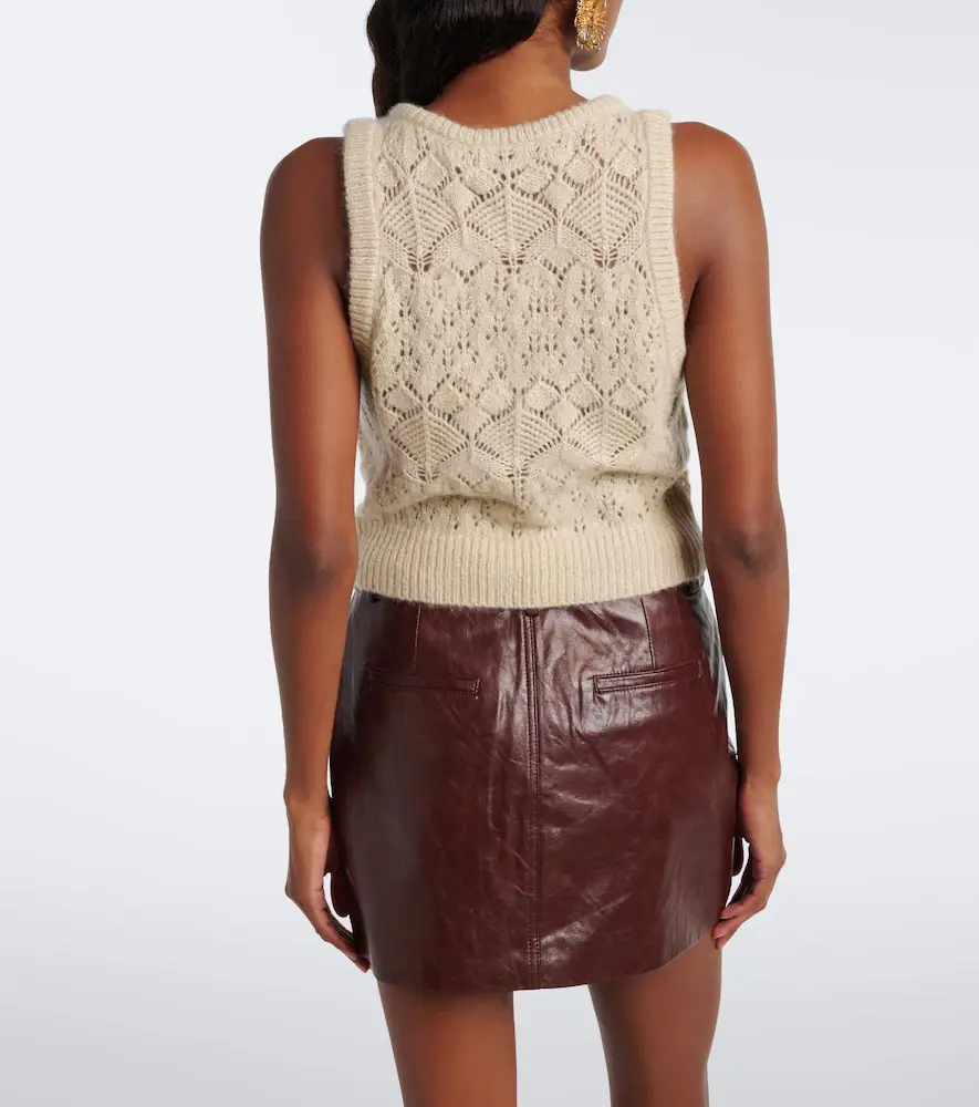 Xu Zhi Open-knit sweater vest | Thumbnail 3 Xu Zhi Open-knit sweater vest | Thumbnail 3