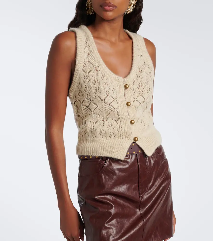 Xu Zhi Open-knit sweater vest | Thumbnail 5 Xu Zhi Open-knit sweater vest | Thumbnail 5