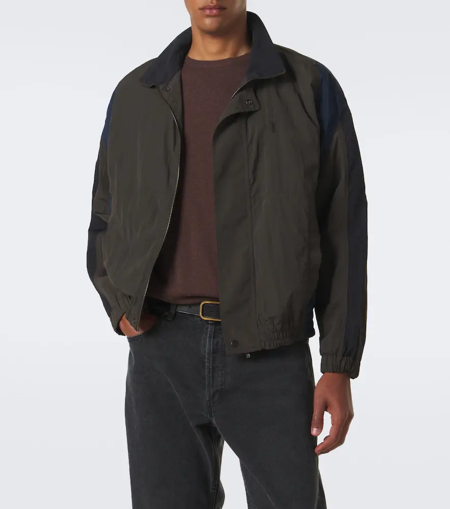 Saint Laurent Cassandre faille jacket | Thumbnail 7 Saint Laurent Cassandre faille jacket | Thumbnail 7