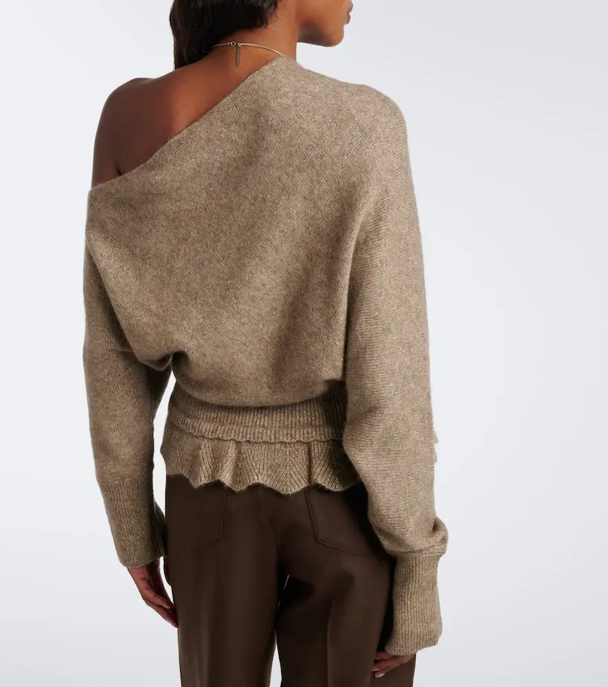 Xu Zhi Ruffled asymmetric sweater | Thumbnail 5 Xu Zhi Ruffled asymmetric sweater | Thumbnail 5