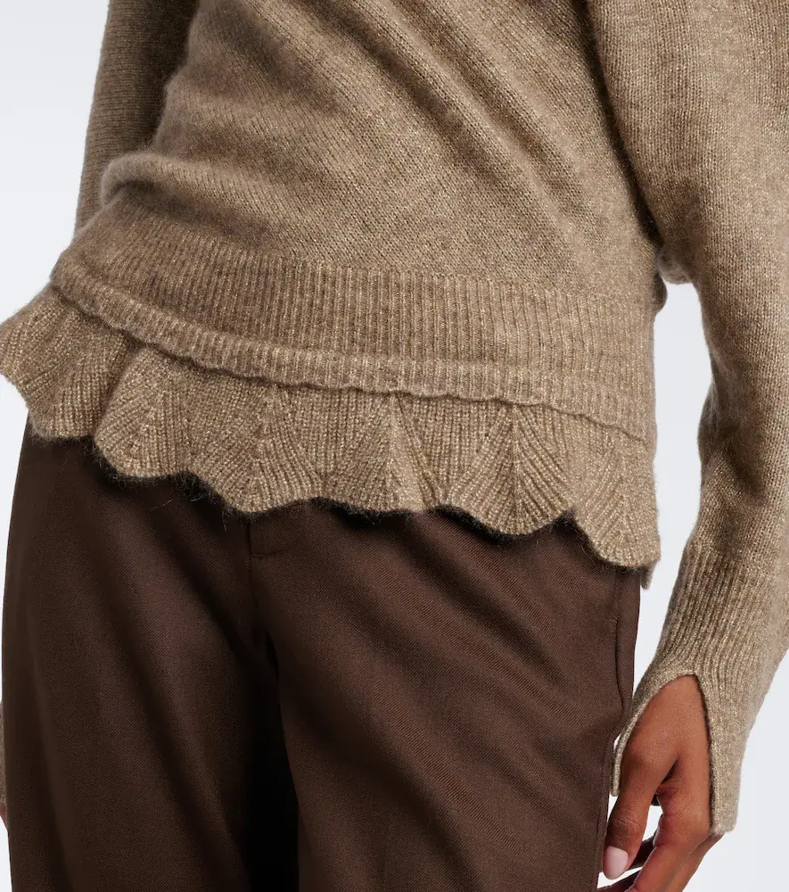 Xu Zhi Ruffled asymmetric sweater | Thumbnail 6 Xu Zhi Ruffled asymmetric sweater | Thumbnail 6