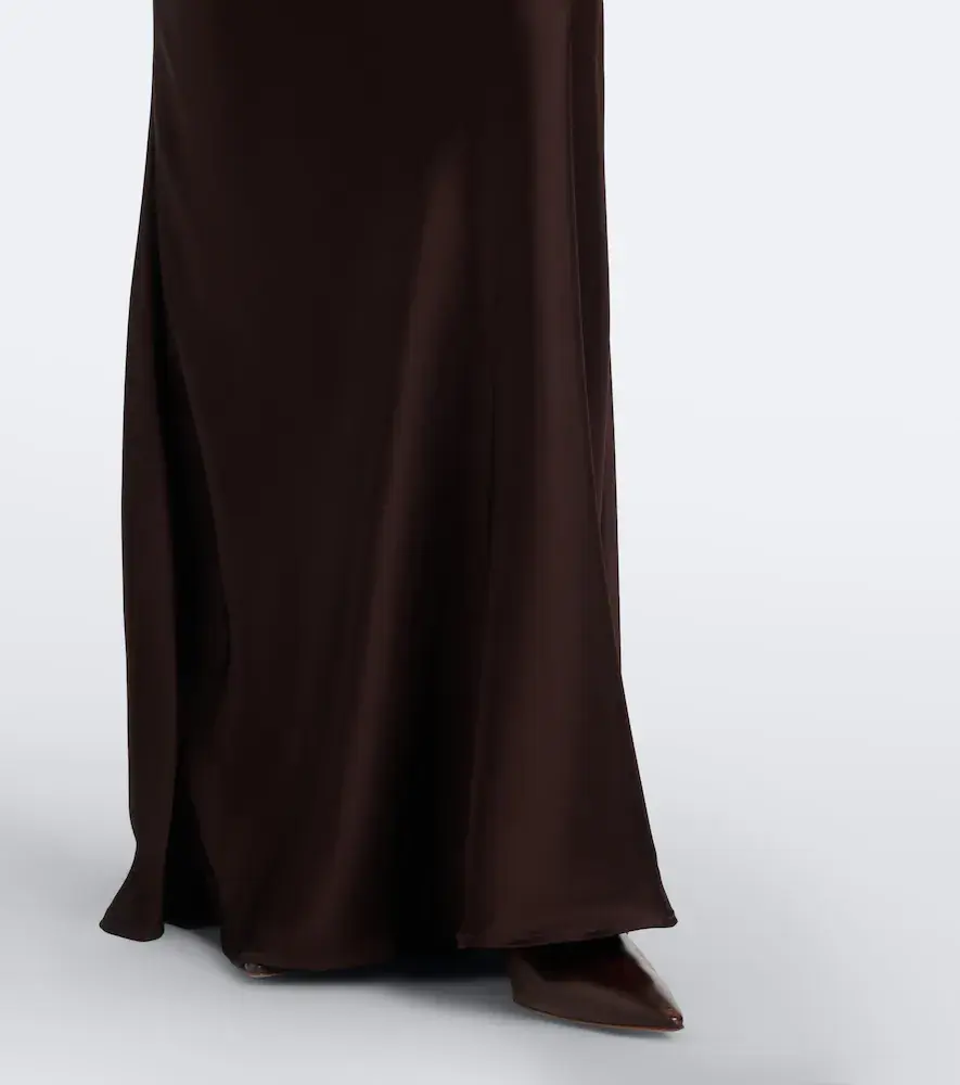 Bananhot Nema satin maxi dress | Thumbnail 3