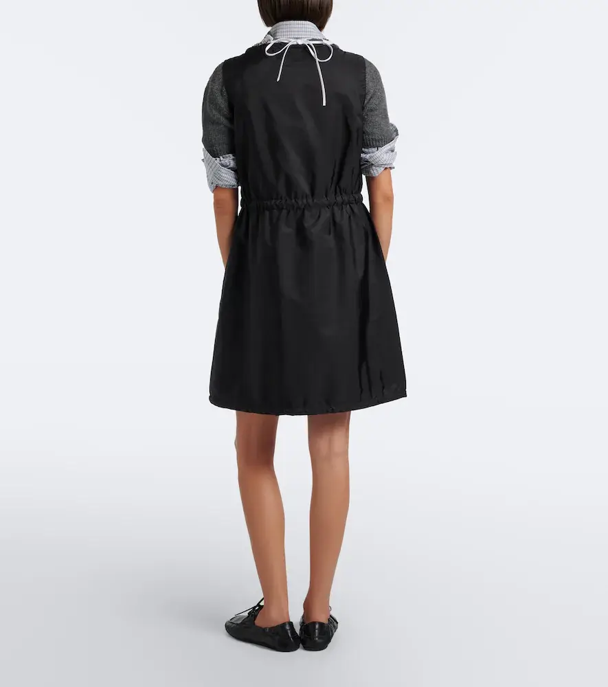 Prada Re-Nylon zip-up minidress | Thumbnail 2