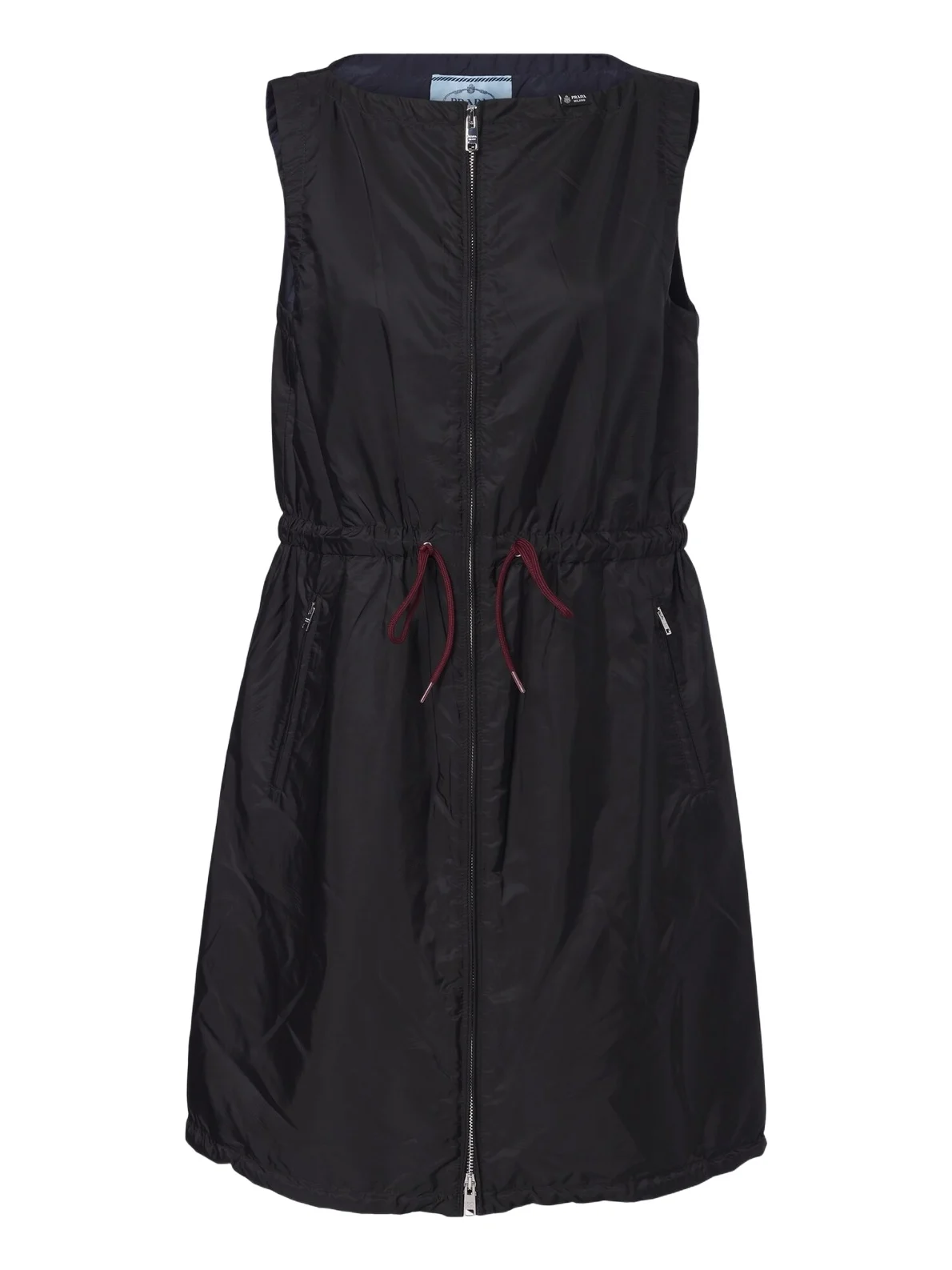 Prada Re-Nylon zip-up minidress