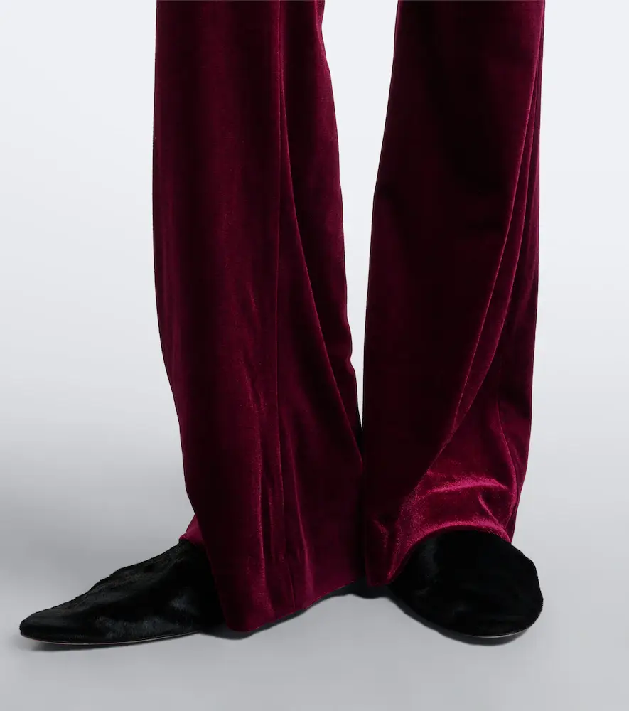 Dorothee Schumacher Velvet flared pants | Thumbnail 2 Dorothee Schumacher Velvet flared pants | Thumbnail 2