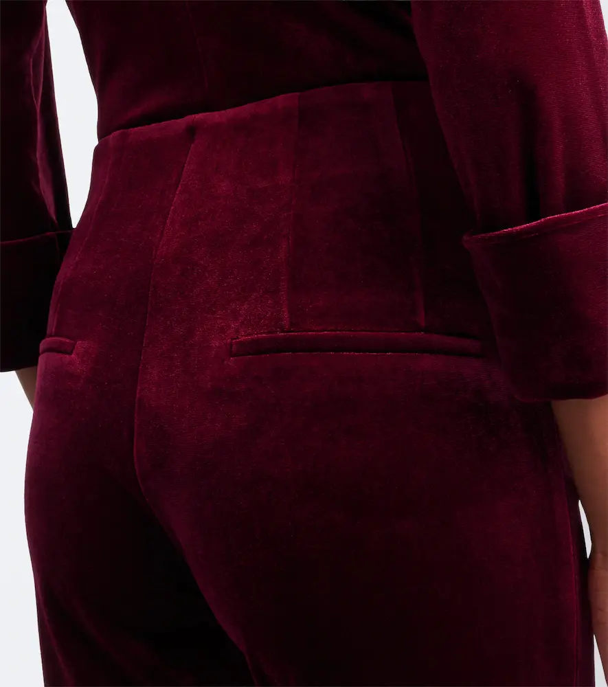 Dorothee Schumacher Velvet flared pants | Thumbnail 4 Dorothee Schumacher Velvet flared pants | Thumbnail 4