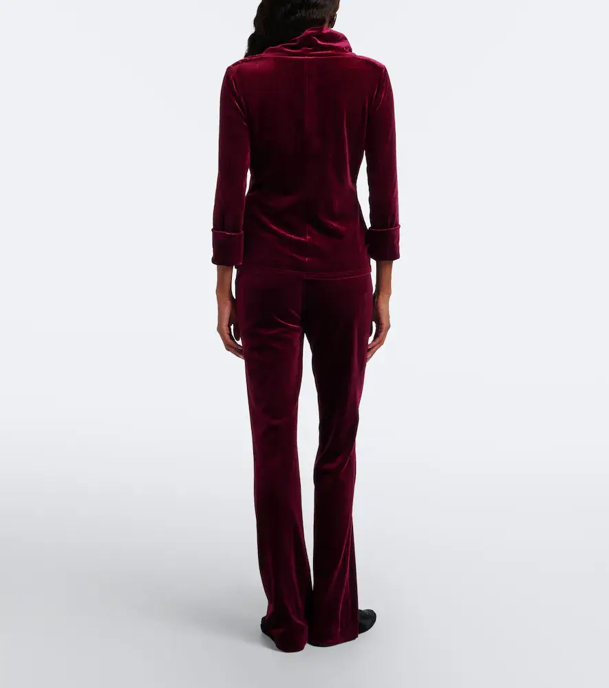 Dorothee Schumacher Velvet flared pants | Thumbnail 5 Dorothee Schumacher Velvet flared pants | Thumbnail 5