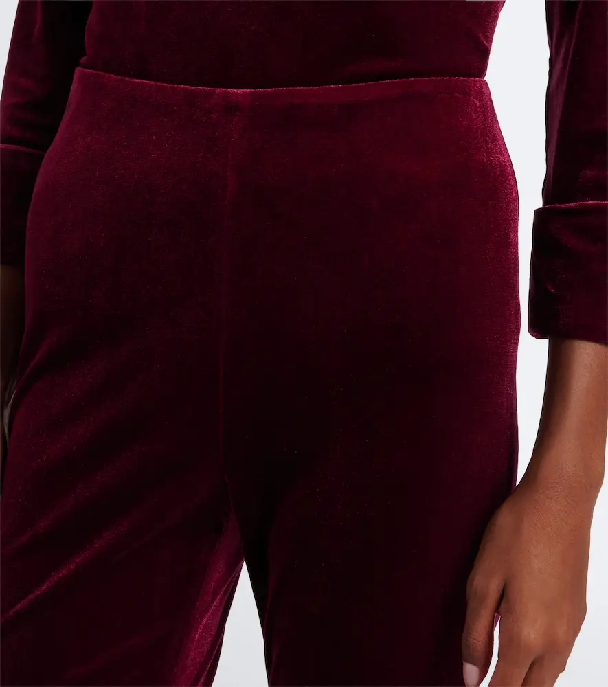 Dorothee Schumacher Velvet flared pants | Thumbnail 6 Dorothee Schumacher Velvet flared pants | Thumbnail 6