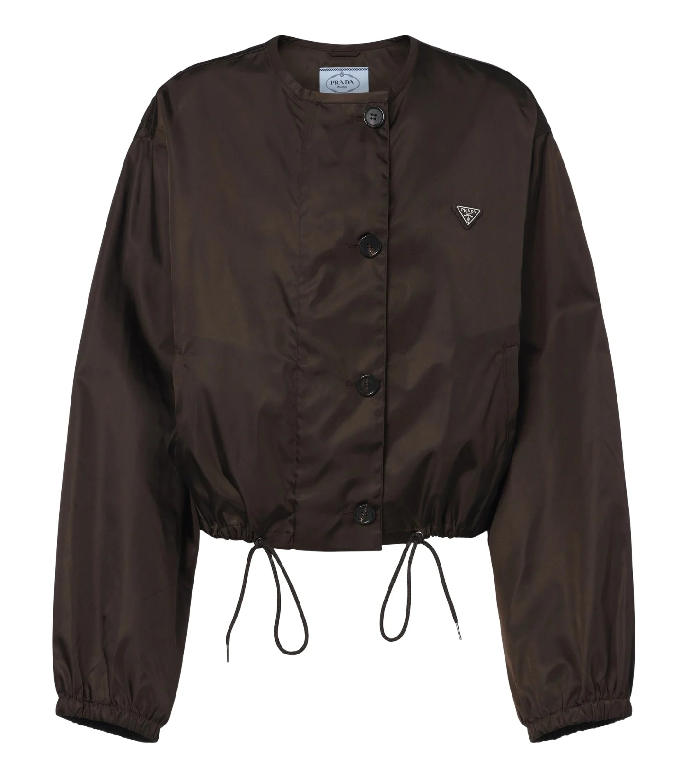 Re-Nylon cropped jacket Re-Nylon cropped jacket