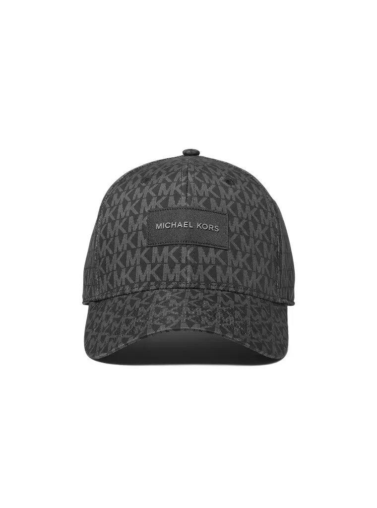 Michael Kors Collection Signature Logo Baseball Hat in Black - One Size by Michael Kors Mens