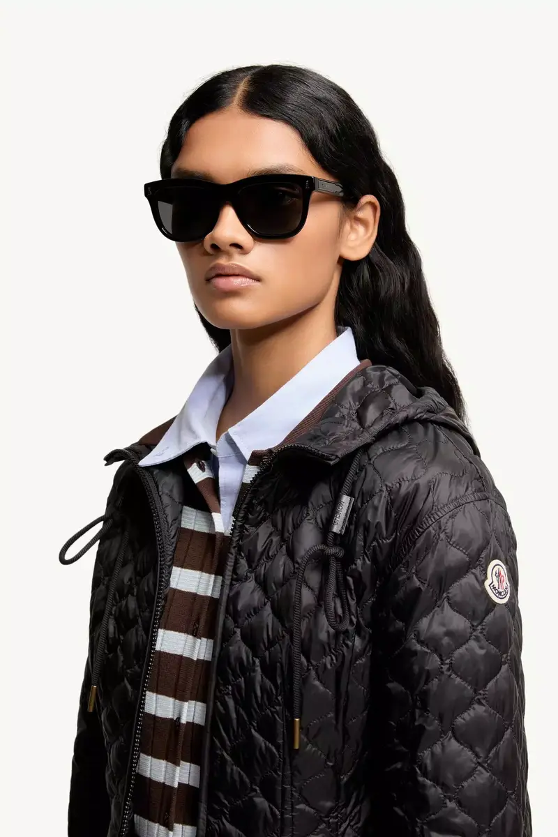 Moncler Lunettes Bronzz Rectangular Sunglasses | Thumbnail 4 Moncler Lunettes Bronzz Rectangular Sunglasses | Thumbnail 4