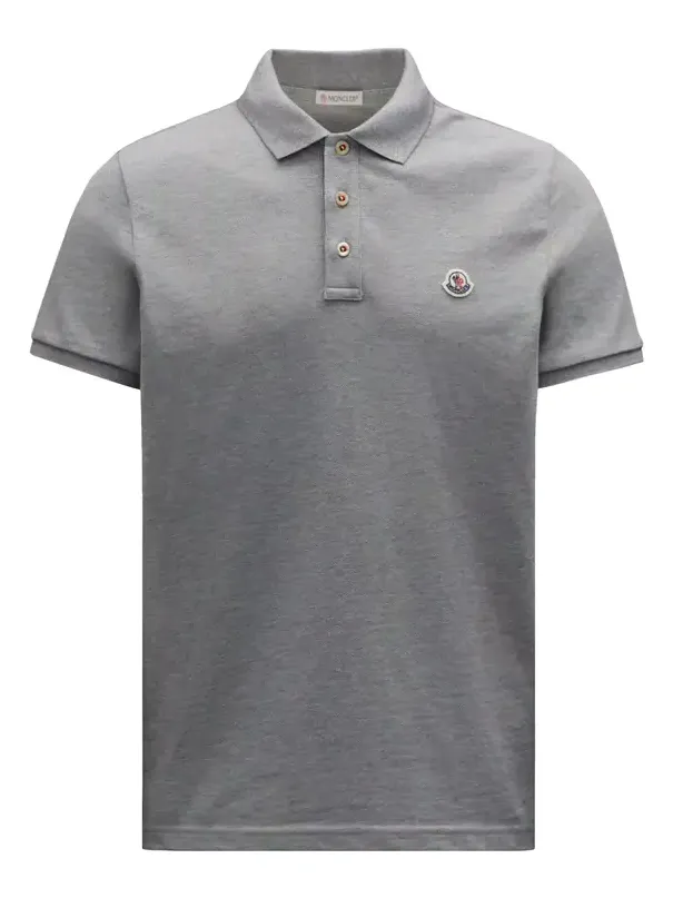 Logo Patch Polo Shirt