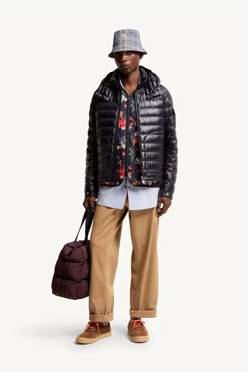 Moncler Lauros Hooded Short Down Jacket | Thumbnail 3 Moncler Lauros Hooded Short Down Jacket | Thumbnail 3