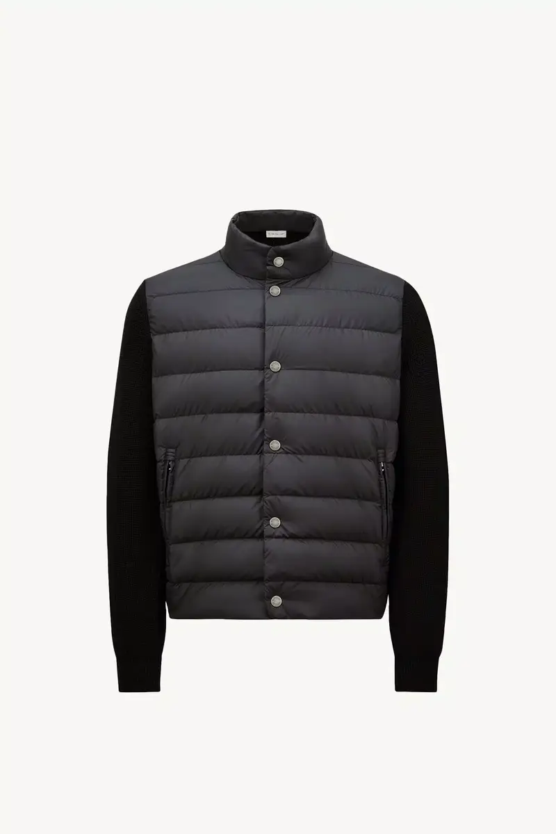 Moncler Padded Cotton Zip-up Cardigan | Thumbnail 2