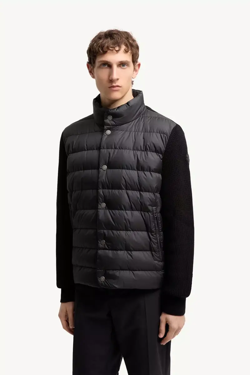 Moncler Padded Cotton Zip-up Cardigan | Thumbnail 5