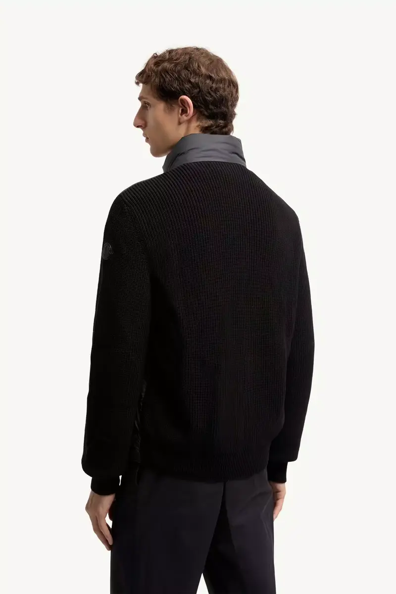 Moncler Padded Cotton Zip-up Cardigan | Thumbnail 6