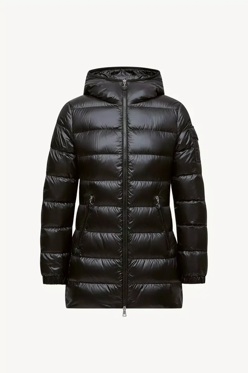 Moncler Glements Hooded Mid-length Down Jacket | Thumbnail 2 Moncler Glements Hooded Mid-length Down Jacket | Thumbnail 2