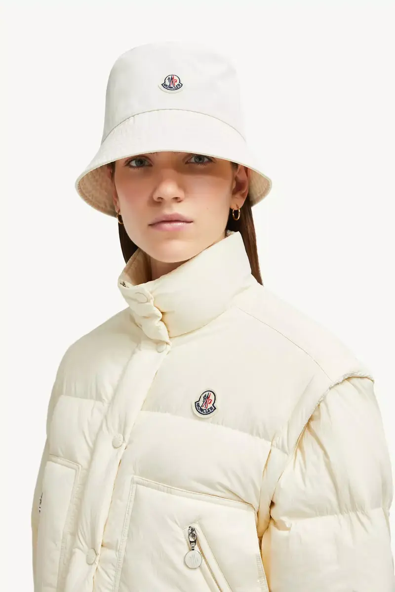 Moncler Cotton Blend Bucket Hat | Thumbnail 3 Moncler Cotton Blend Bucket Hat | Thumbnail 3
