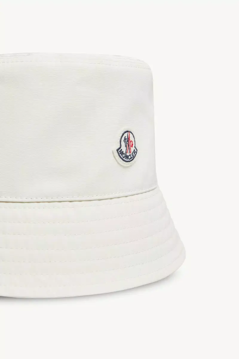 Moncler Cotton Blend Bucket Hat | Thumbnail 4 Moncler Cotton Blend Bucket Hat | Thumbnail 4