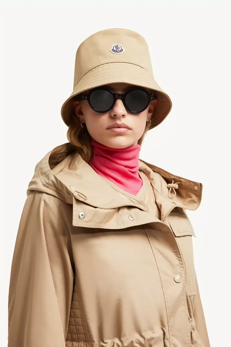 Moncler Cotton Blend Bucket Hat | Thumbnail 3 Moncler Cotton Blend Bucket Hat | Thumbnail 3