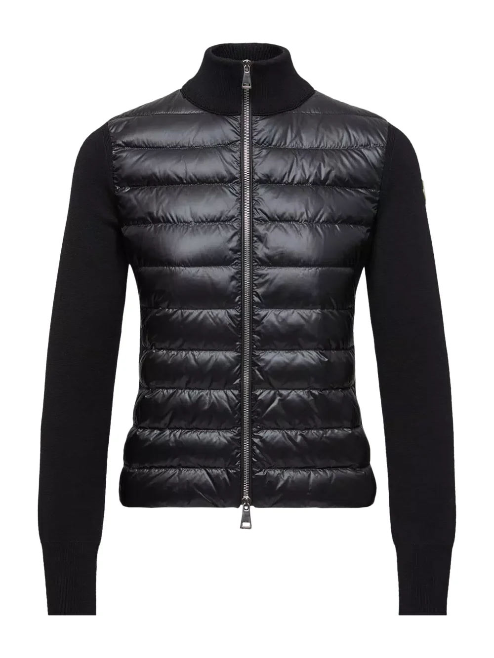Padded Wool Zip-up Cardigan Padded Wool Zip-up Cardigan