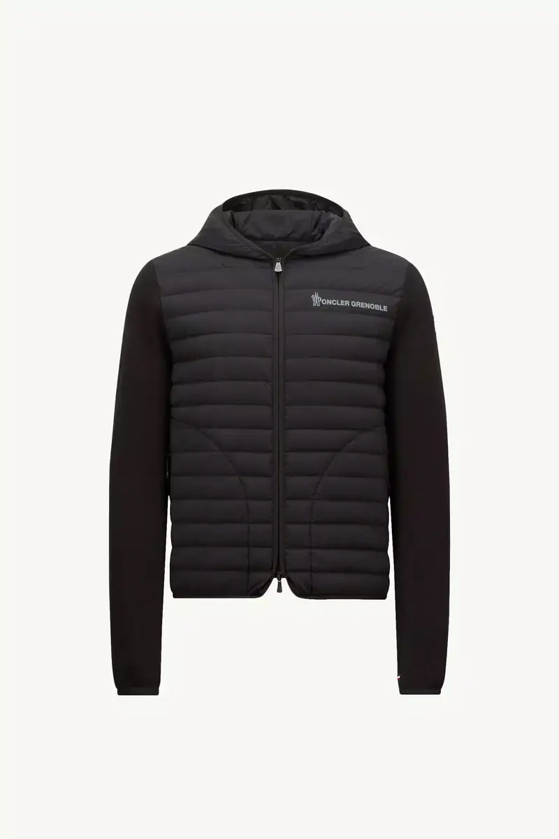 Moncler Grenoble Padded Cotton Zip-up Hoodie | Thumbnail 2 Moncler Grenoble Padded Cotton Zip-up Hoodie | Thumbnail 2