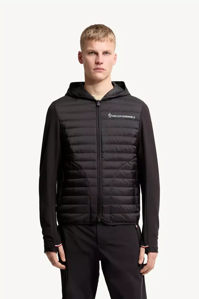Moncler Grenoble Padded Cotton Zip-up Hoodie | Thumbnail 5 Moncler Grenoble Padded Cotton Zip-up Hoodie | Thumbnail 5