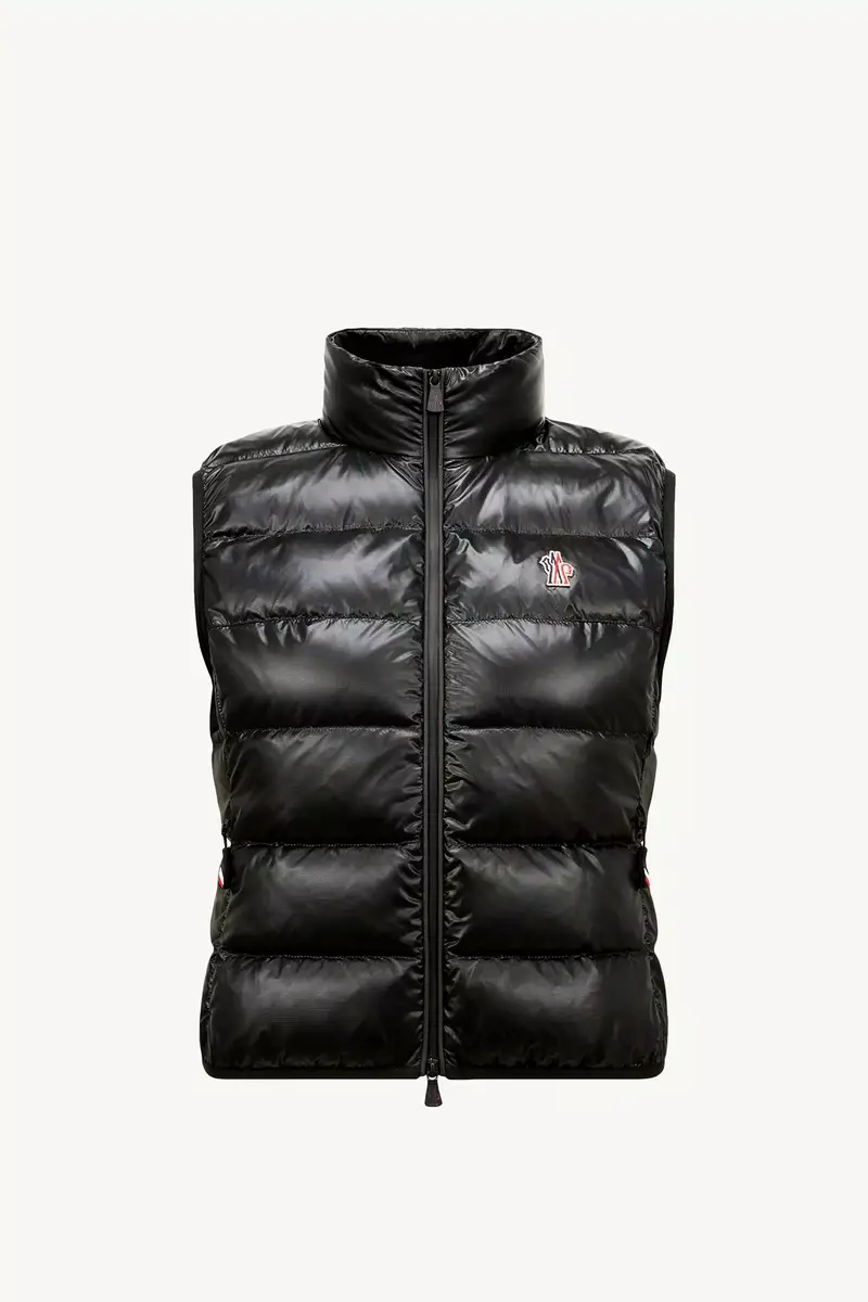 Moncler Grenoble Padded Zip-up Jersey Vest | Thumbnail 2