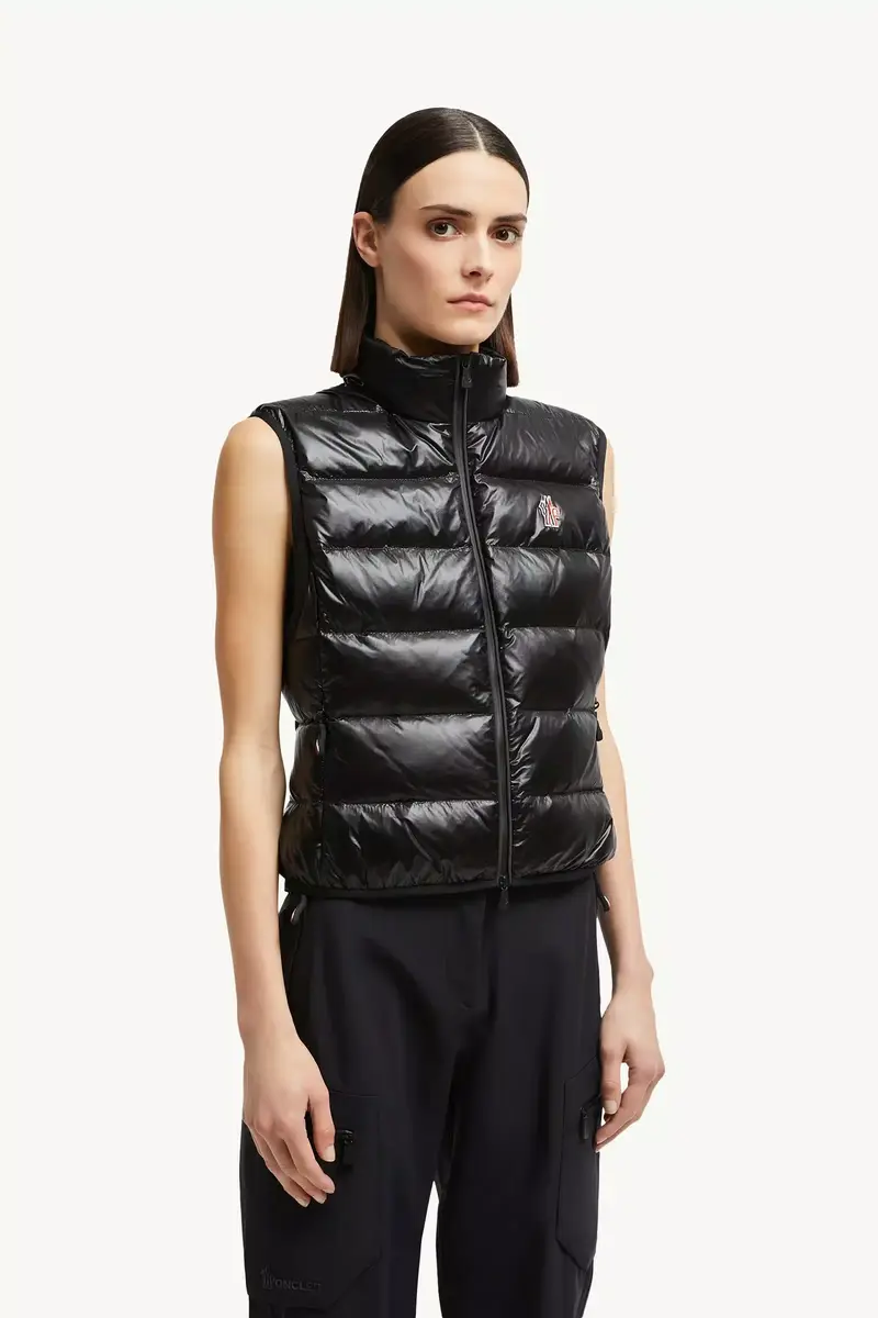 Moncler Grenoble Padded Zip-up Jersey Vest | Thumbnail 5