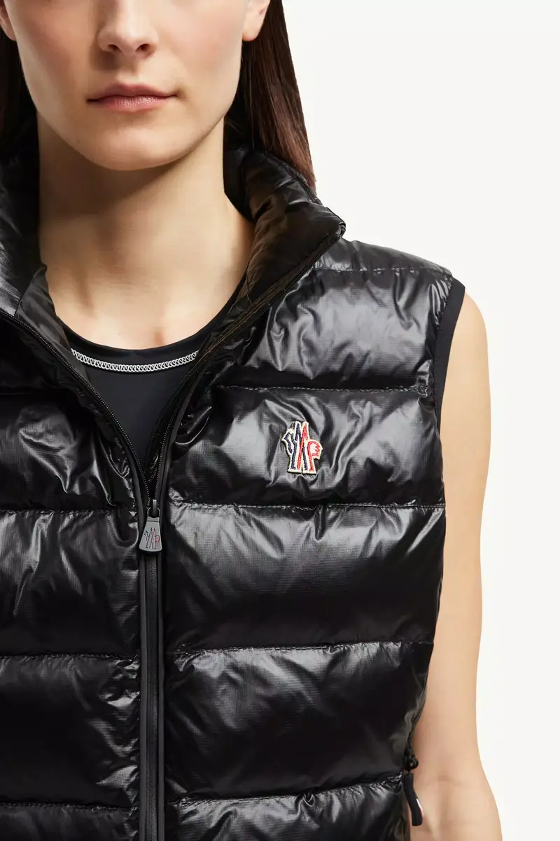 Moncler Grenoble Padded Zip-up Jersey Vest | Thumbnail 8
