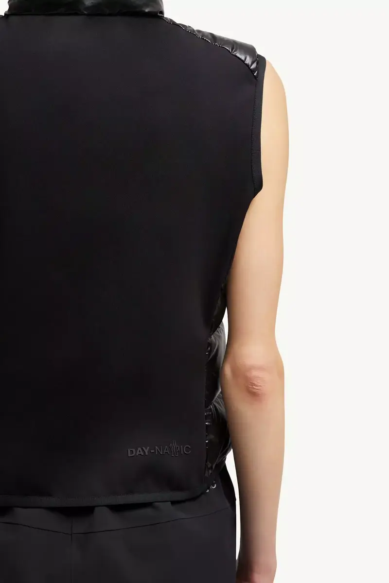 Moncler Grenoble Padded Zip-up Jersey Vest | Thumbnail 9