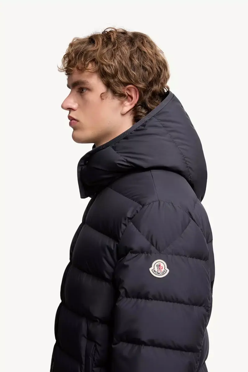 Moncler Montbrocq Hooded Short Down Jacket | Thumbnail 4