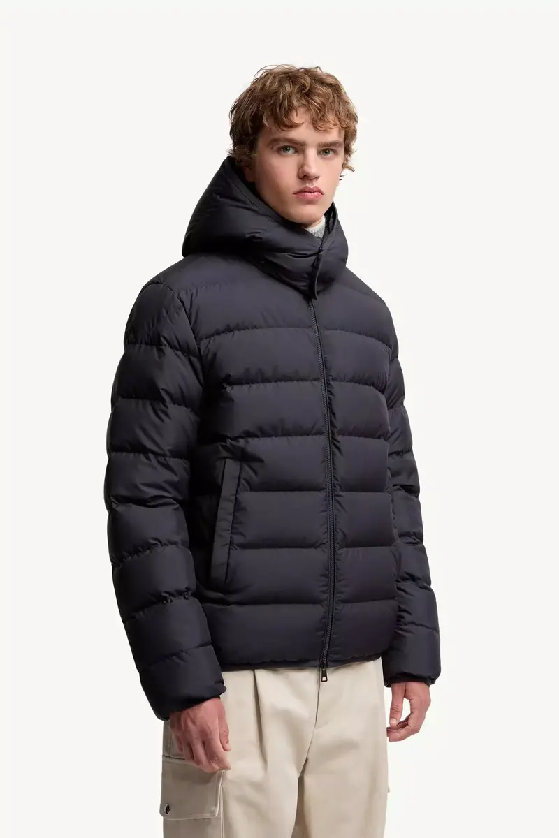 Moncler Montbrocq Hooded Short Down Jacket | Thumbnail 5