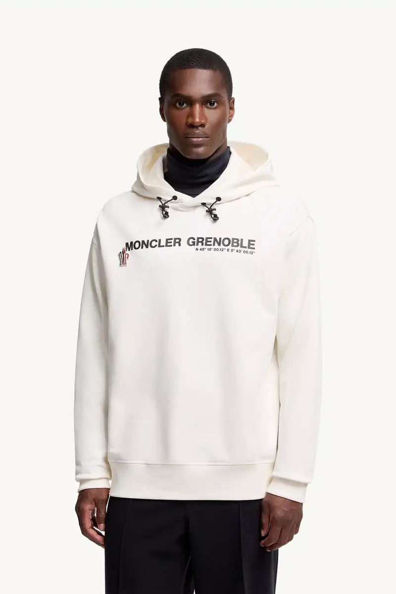 Moncler Grenoble Logo Cotton Hoodie | Thumbnail 5