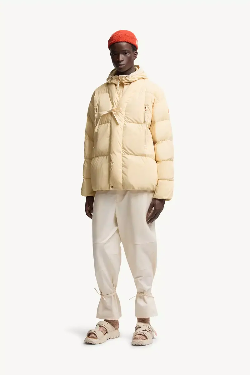 Moncler X Gilga Farm By Donald Glover Tangelo Short Down Jacket | Thumbnail 3 Moncler X Gilga Farm By Donald Glover Tangelo Short Down Jacket | Thumbnail 3
