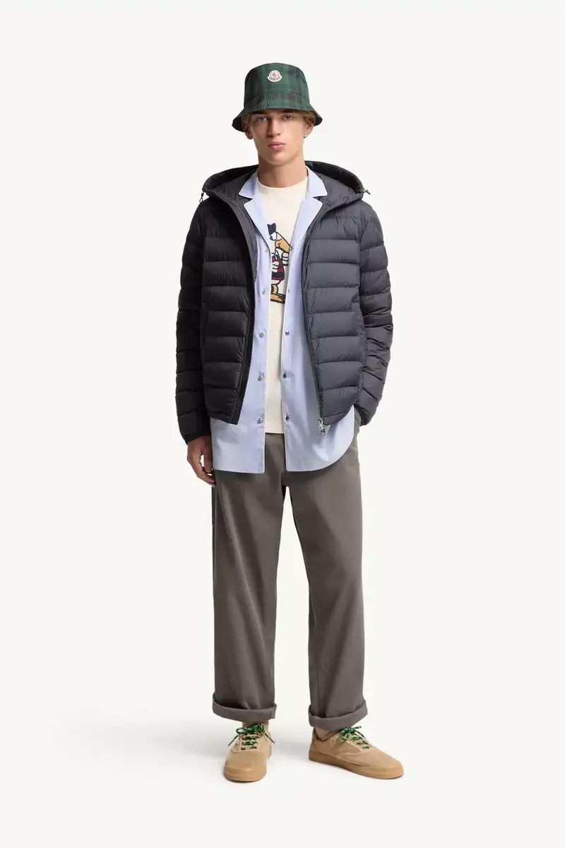 Moncler Vermeille Hooded Short Down Jacket | Thumbnail 3 Moncler Vermeille Hooded Short Down Jacket | Thumbnail 3