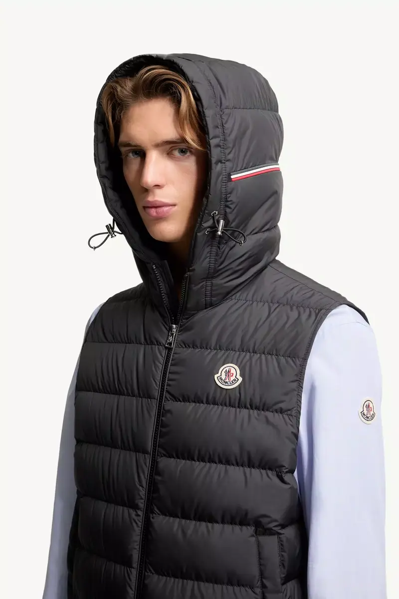 Moncler Marseillan Hooded Down Vest | Thumbnail 4