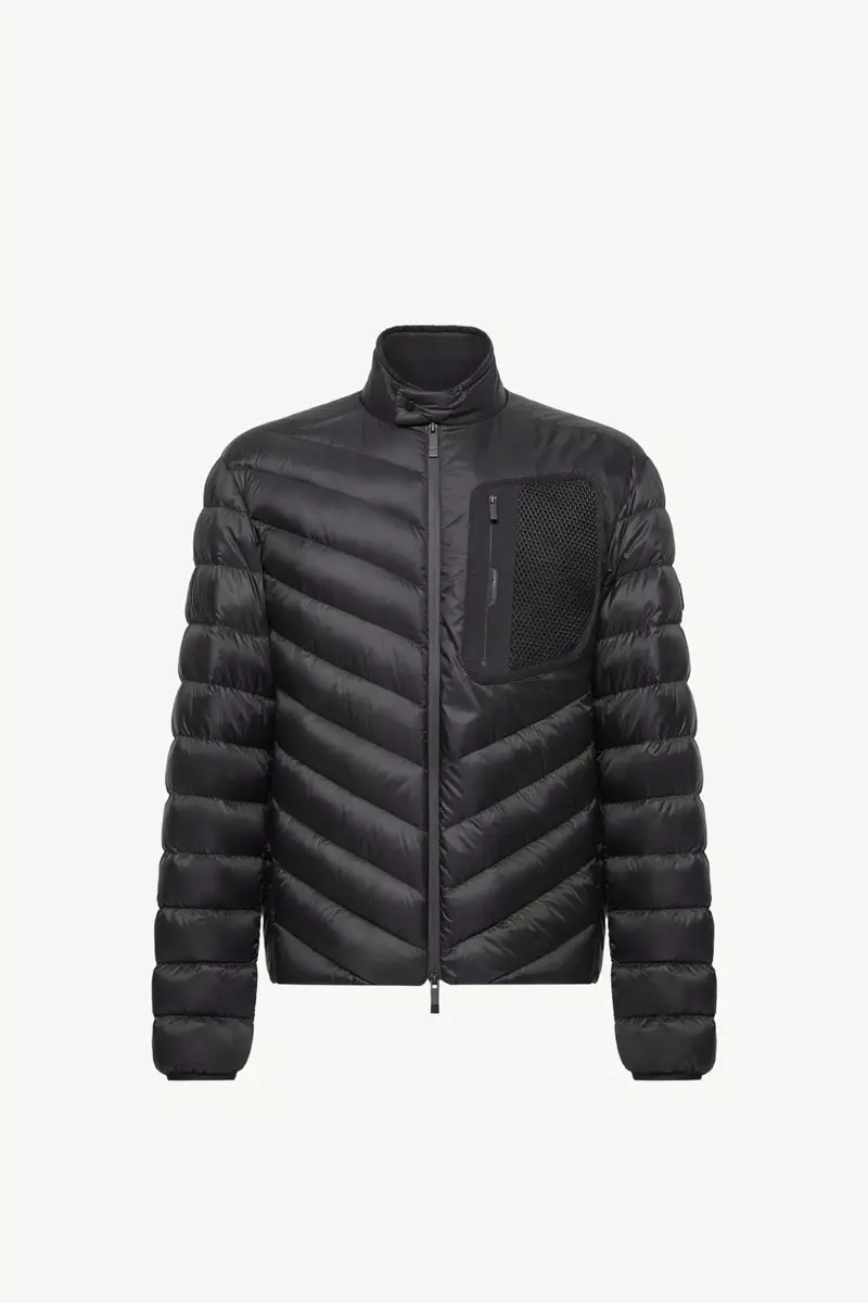 Moncler Mackinac Diagonal-quilted Down Biker Jacket | Thumbnail 2