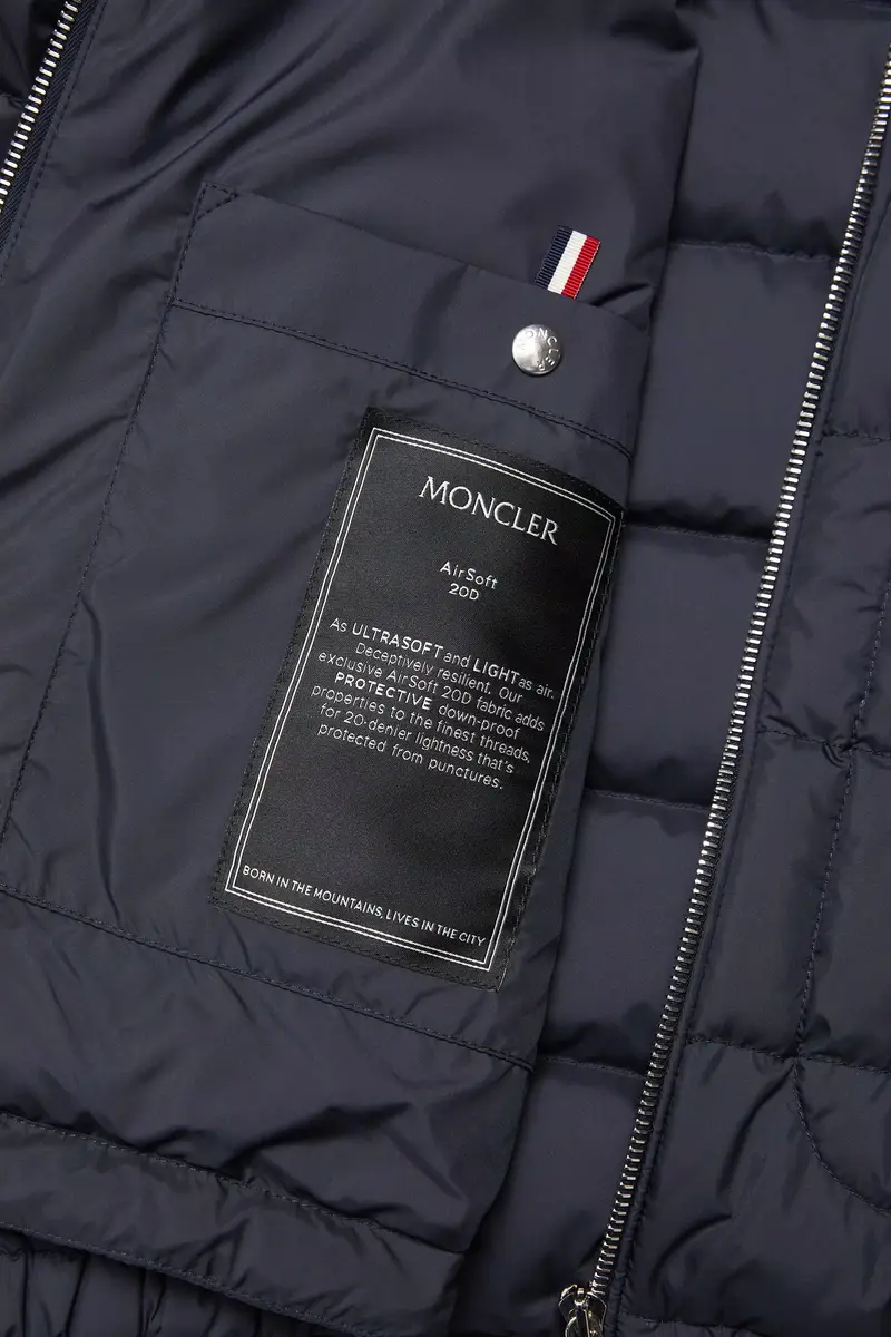 Moncler Sestriere Hooded Short Down Jacket | Thumbnail 9